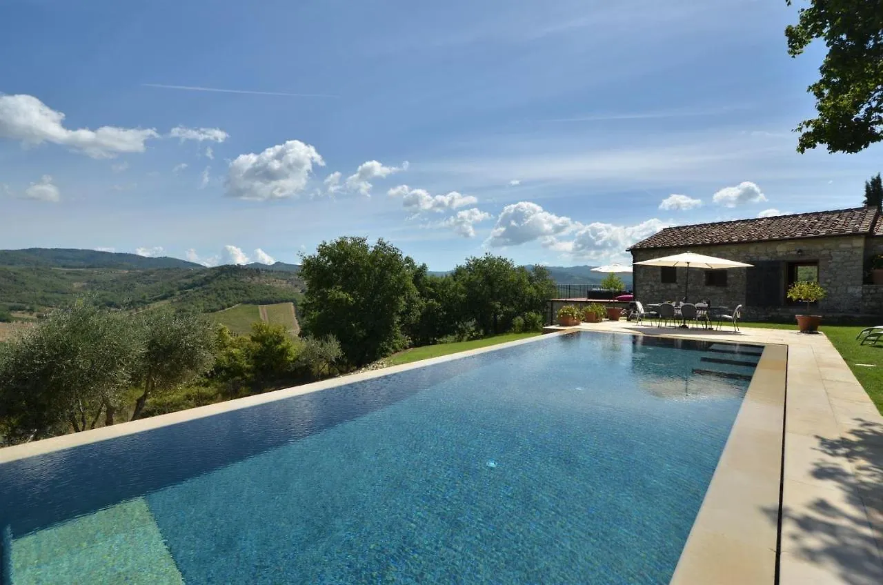 Le Cerreta Villa Gaiole in Chianti Italy