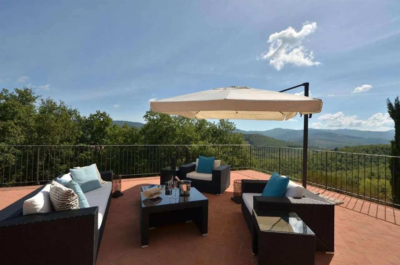 Le Cerreta Villa Gaiole in Chianti Italy